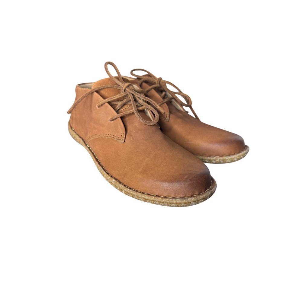 Born Nuala II Leather Chukka Boots Tan Brown Ankle Lace Up Desert Shoes Size 9